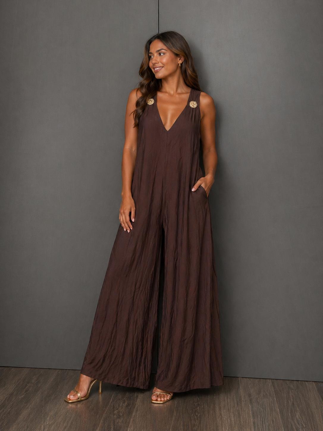Cocoa Essence Jumpsuit